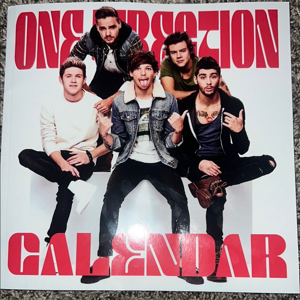 One Direction 2025 Calendar Book